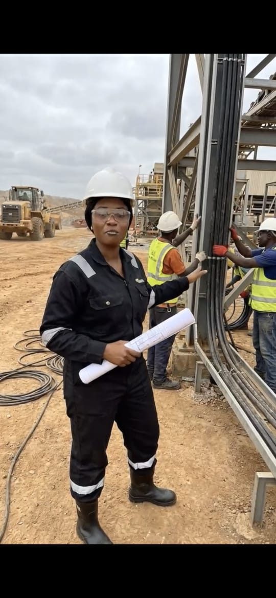 A placed engineering professional on site